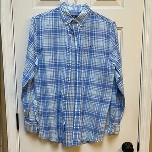 Vineyard Vines Button Down Whale Shirt  Boys XL (18)